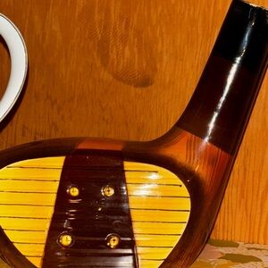 Decorative ceramic golf club vintage decoration/vass